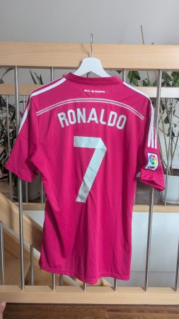 Fussballtrikot Real Madrid Ronaldo Gr. M Pink