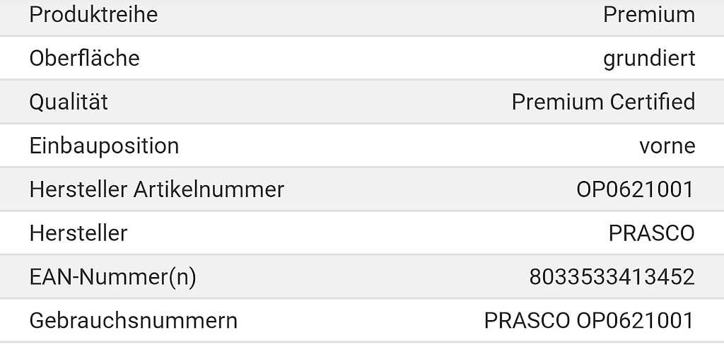 Opel Tutti pezzi di ricambio auto: Stossstange Vorne Opel Insignia A 2008-2017 – Usato da Luzern venduto da hmod.khss 1