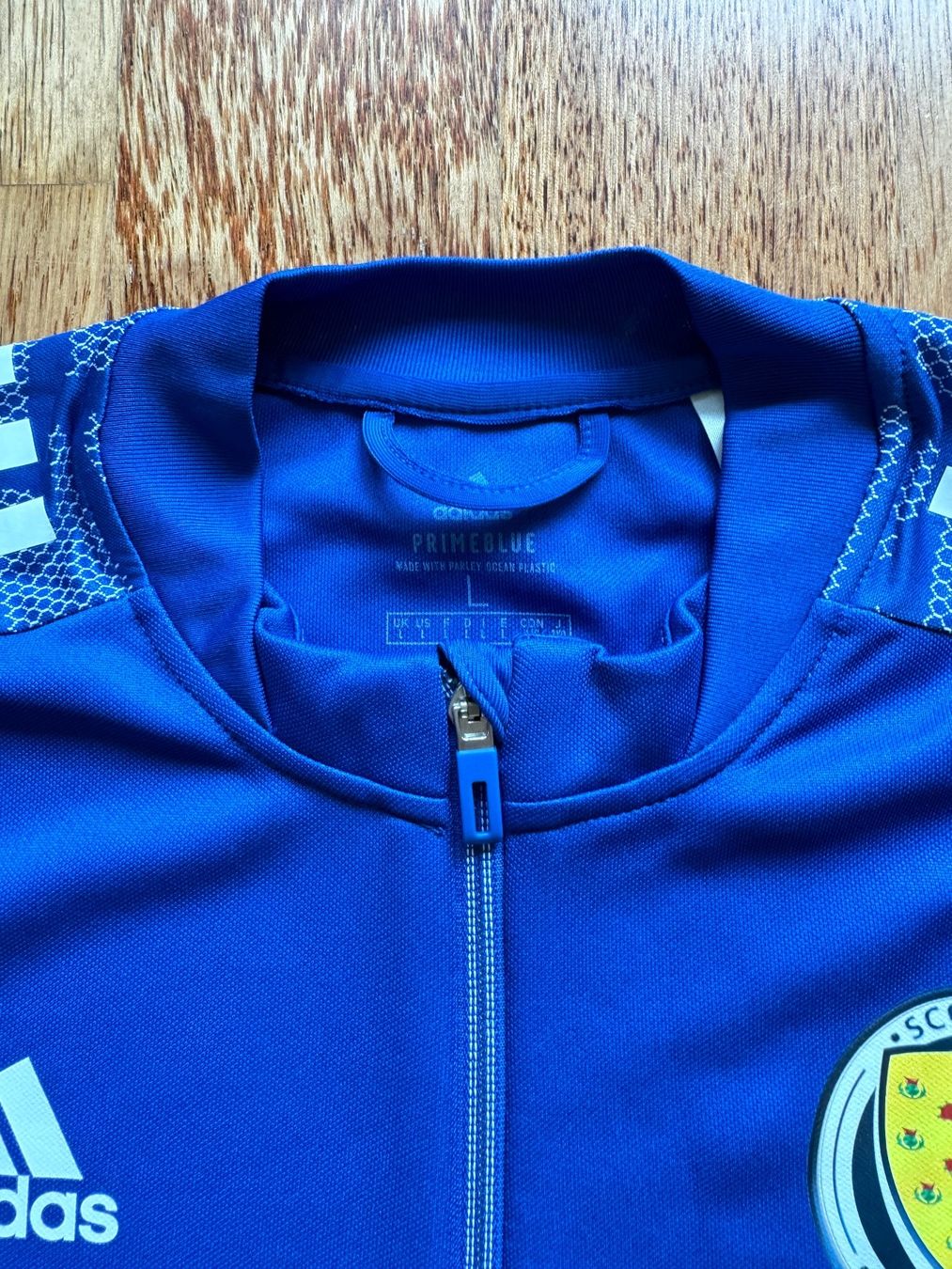 Adidas Giacche: Schottland Trainings-Jacke Adidas - Spielerversion – Nuovo (secondo la descrizione) da Hermetschwil-Staffeln venduto da Beat131 3