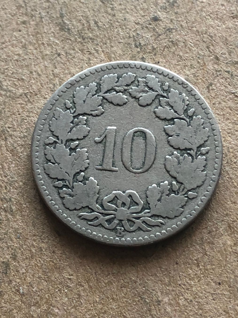 Toutes les monnaies: 10 Rp. 1879 – D'occasion à Schötz par Odpa 1