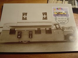 Set Maximumkarten 1987, 10 Belege, Sondermarken