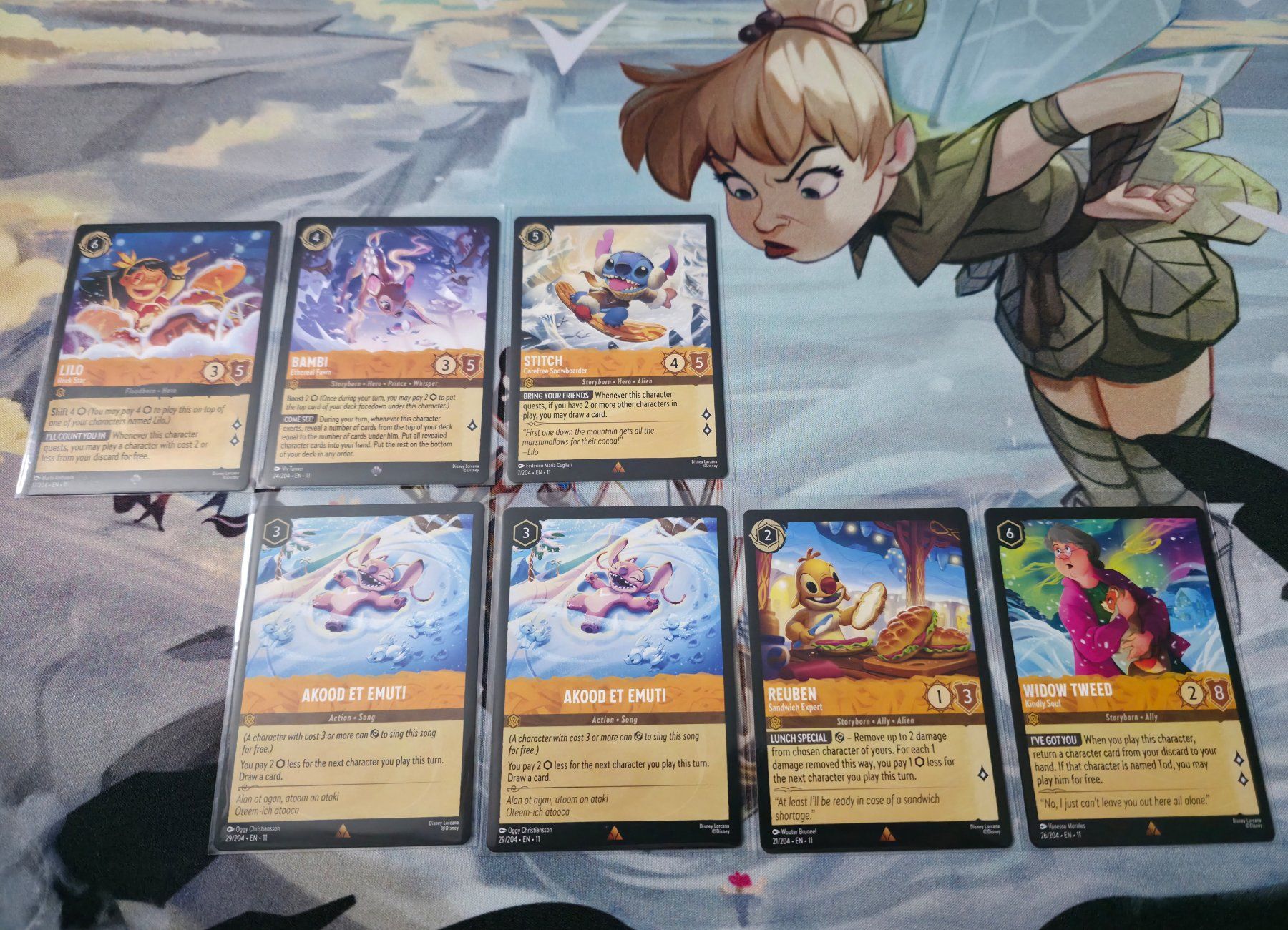 Disney Carte collezionabili: Disney Lorcana Winterspell Set (190+ Karten) – Usato da Aegerten venduto da myoutlet 5