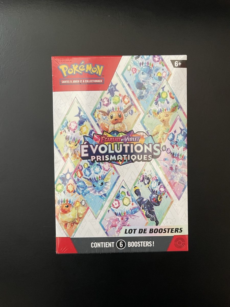 Pokémon Carte collezionabili: Bundle Pokémon EVOLUTIONS PRISMATIQUES 🇫🇷 – Nuovo e nell'imballaggio originale da Corin-de-la-Crête venduto da Iggyjones