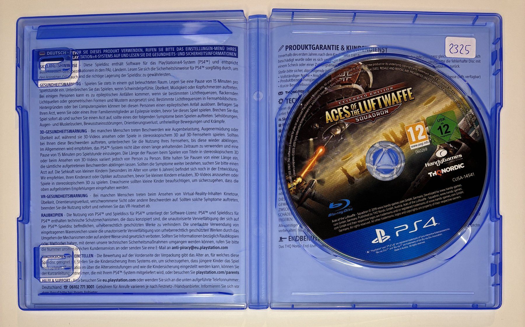 Giochi: PS4 - Aces of the Luftwaffe: Squadron – Usato da Allschwil venduto da Bullach 1