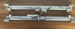 2x SMC Pneumatikzylinder MY1B16-300A mit Sensor gebraucht
