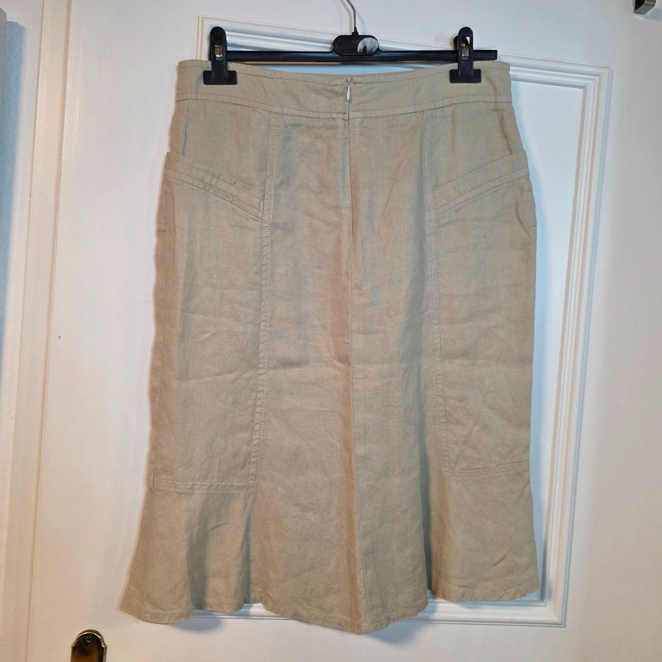 Röcke: OUI Leinenrock Beige – Gr. M, 100% Leinen – Gebraucht aus Wald ZH von CapLux 9