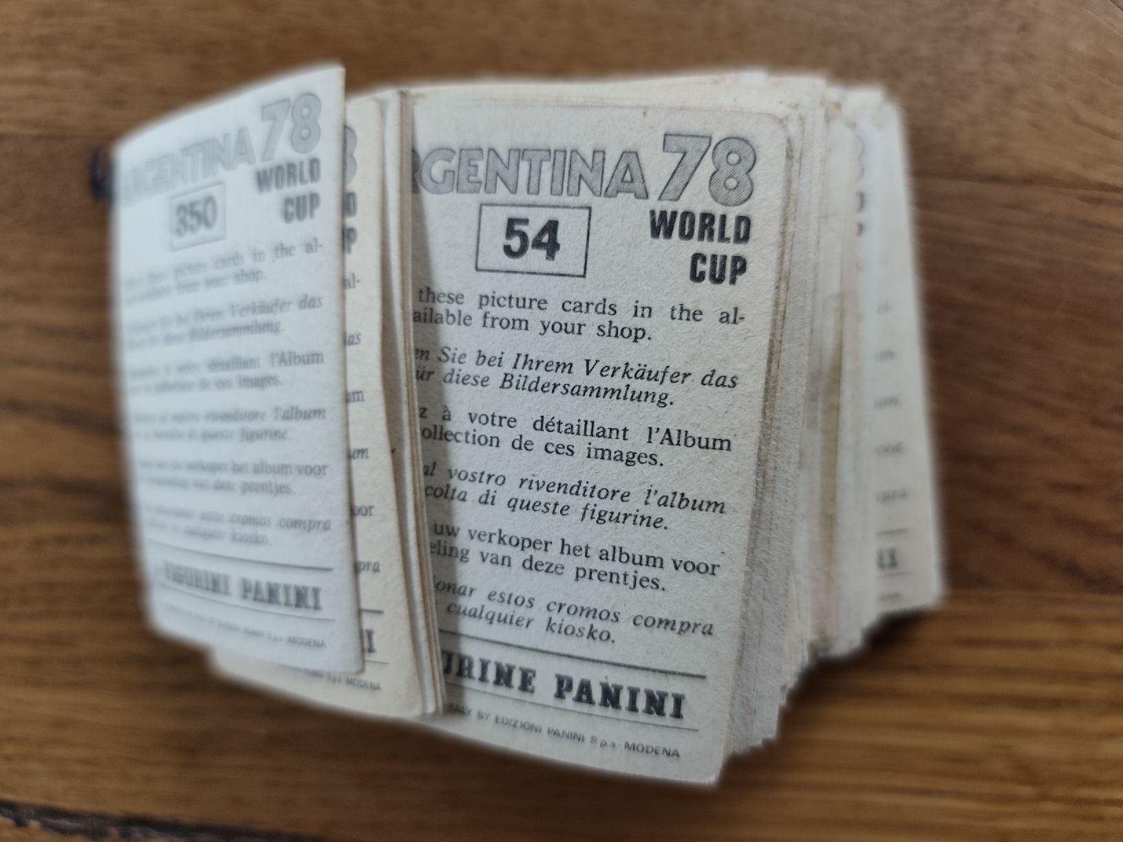 Panini Carte collezionabili: 94 x Panini WM Argentina 78 – Usato da Flüelen venduto da Siro3 8