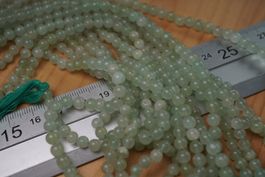 Aventurin Grün  5mm  Kugel    Schmuckstrang Topstone