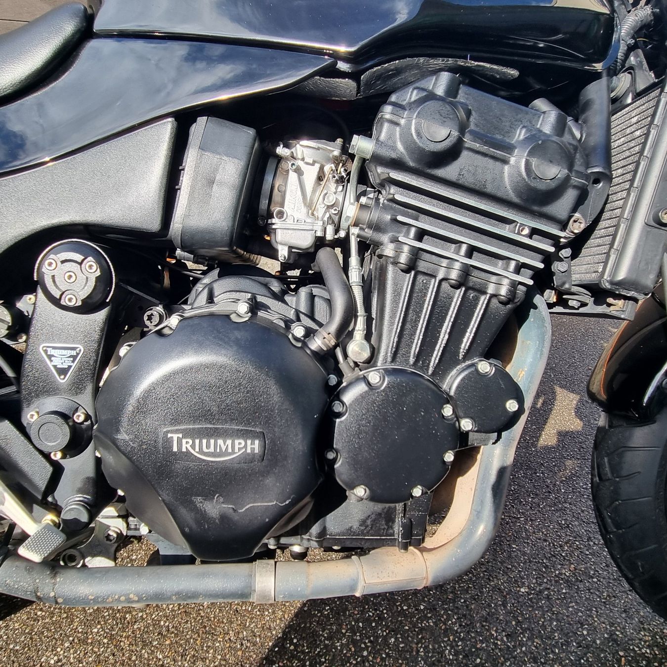 Triumph Strada: Triumph Speed Triple 900 Jg. 1996 – Usato da Aesch BL venduto da Hansi10 6