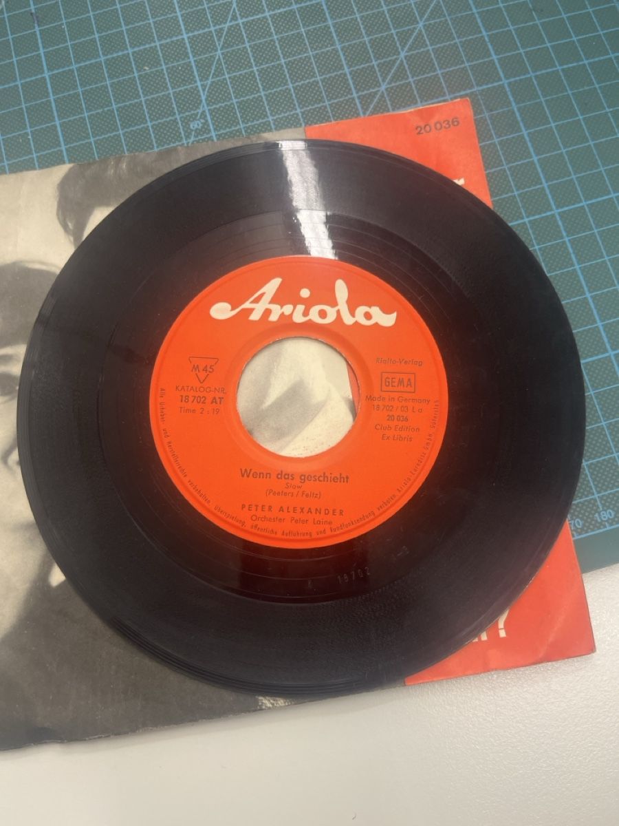 Dischi in vinile: Peter Alexander - Wenn das geschieht, Was kann ich dafür? – Usato da Muttenz venduto da Totkel 3