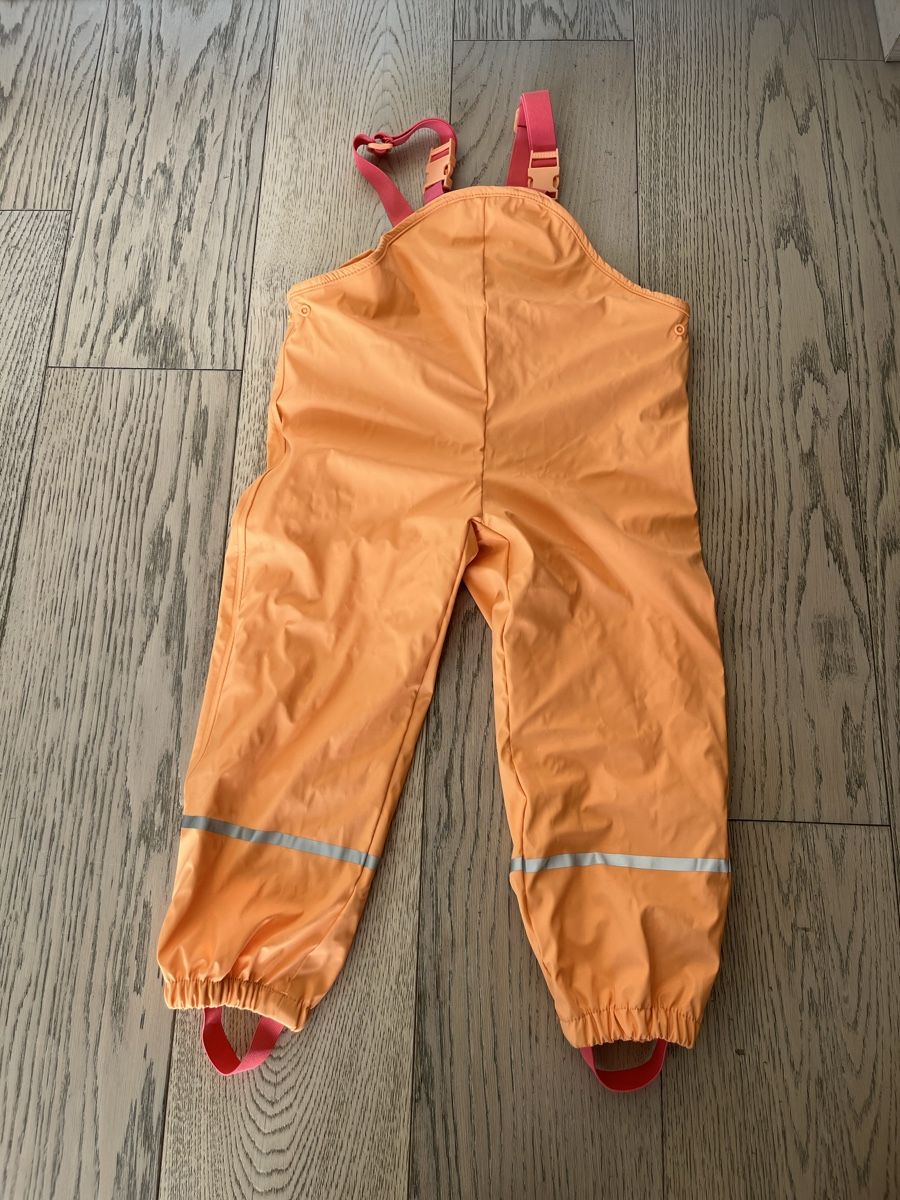 Lupilu Lotti & Set di vestiti: Orangenes Regen-Set, Größe 110/116 – Usato da Arbedo venduto da Greg2hand 5