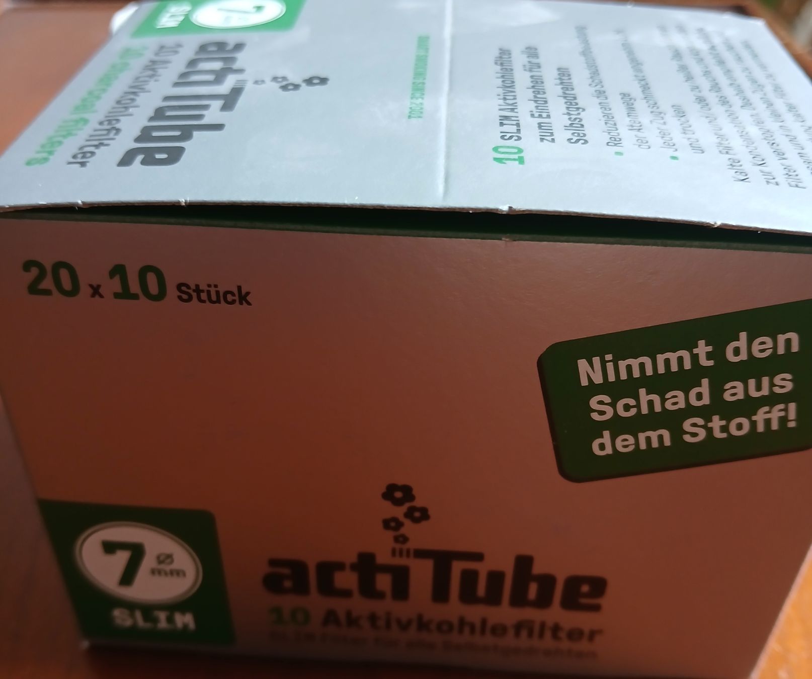 Sonstige Tabakwaren: Filtres de   charbon actif  20 × 10 – Neu und originalverpackt aus Lausanne von Soulbrother 3