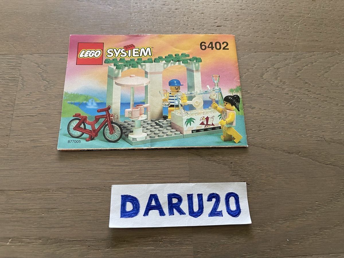 Lego Kit di costruzioni: LEGO 6402 Sidewalk Cafe – Usato da Einsiedeln venduto da Daru20 2