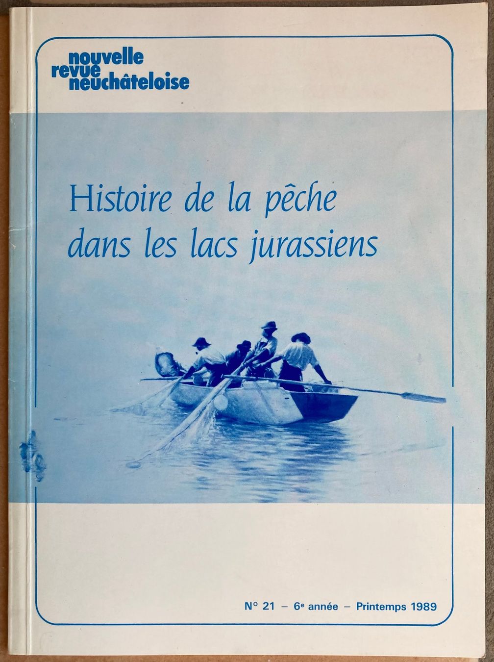 Bücher: Histoire Pêche Lacs Jurassiens - 1989 – Gebraucht aus Versoix von Decapod