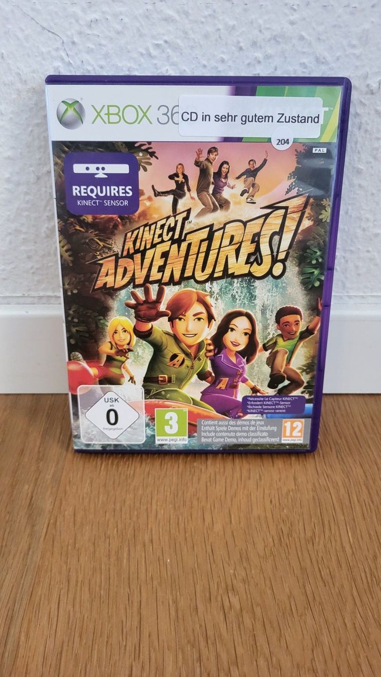 Microsoft Spiele: Xbox 360 - Kinect Adventures – Gebraucht aus Münsingen von DigitaleSpielecke