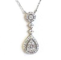 Diamant-Collier 0.50ct, 750 Weissgold inkl. Kette, 2.490 CHF