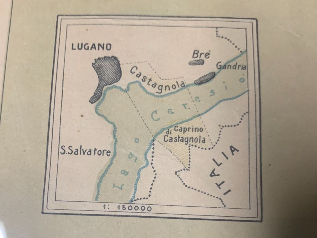 Cartine & Atlanti: Lugano - Cassarate 1905 – Usato da Sorengo venduto da 74in 4