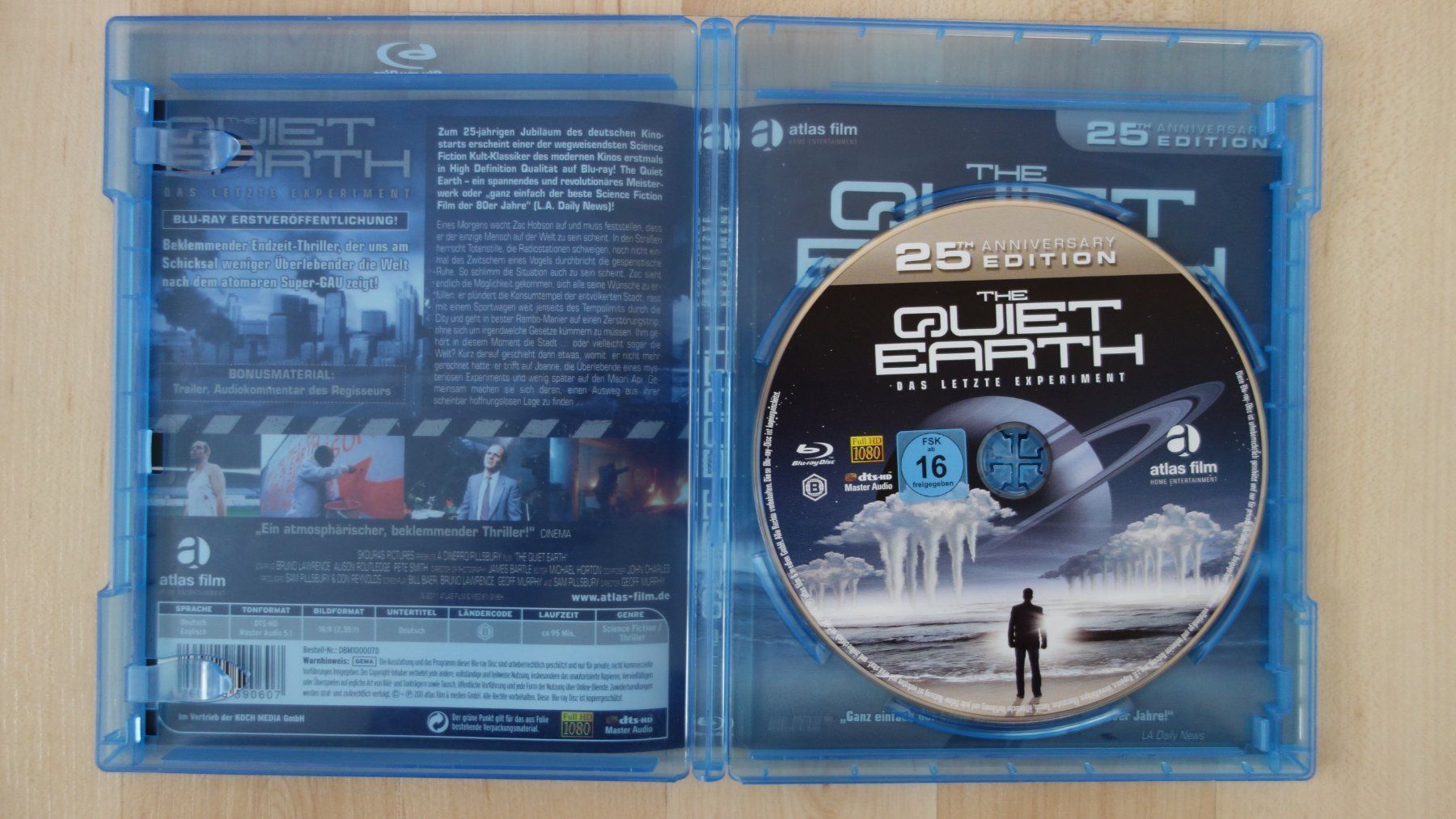 Tutti i DVDs: The Quiet Earth, Blueray – Usato da Wil SG venduto da Donaldus 3