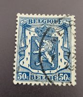 Belgien alte briefmarke