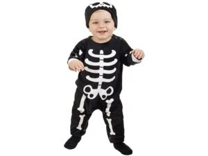 Skelett Jumpsuit Kostüm Fasnacht
