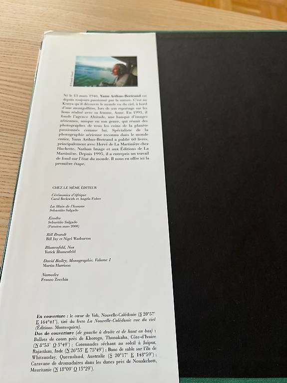Libri: La Terre vue du ciel  – Usato da Versoix venduto da L_armoire_d_isa 4
