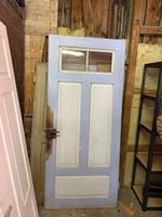 Alte Tür mit Fenster, ideal für Shabby Chic Projekt!