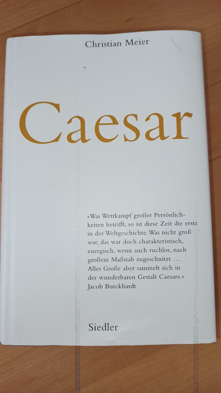 Libri: Caesar / Christian Meier – Nuovo (secondo la descrizione) da Basel venduto da ann_frw2