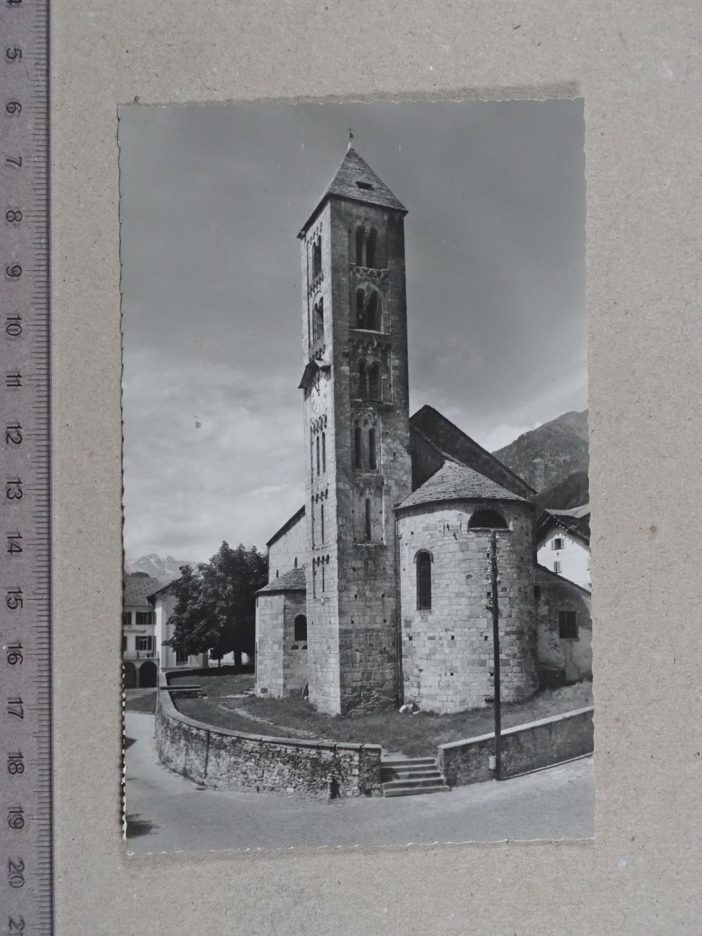 Cartoline postali: Chiesa Quinta, 1967, Poststempel AMBRI – Usato da Lenzburg venduto da fh1