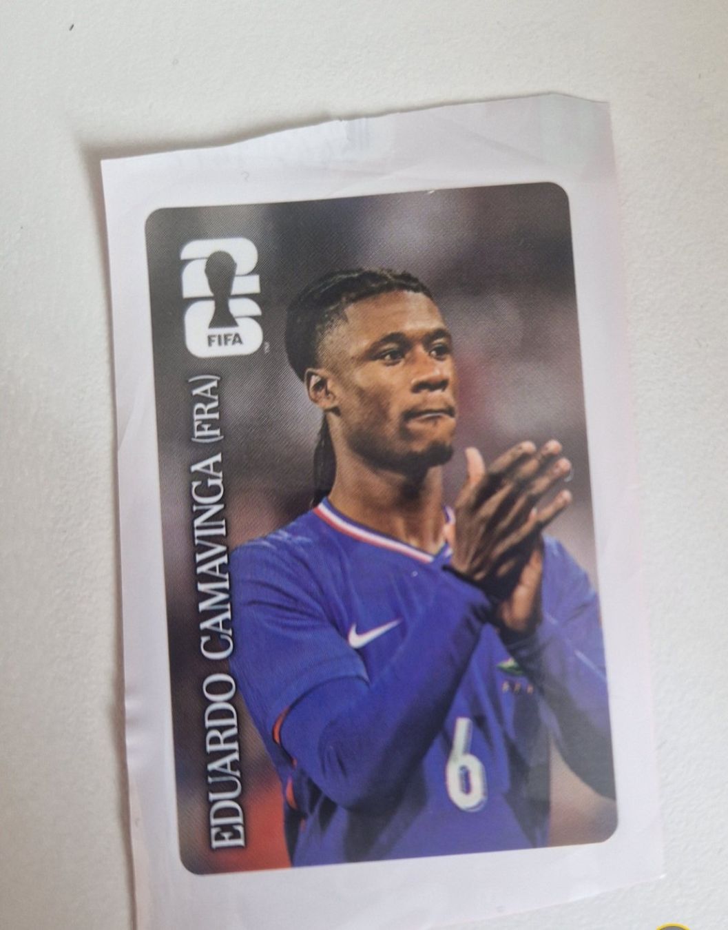 Panini Cartes à collectionner: Panini Cola Sticker EDUARDO CAMAVINGA – Neuf (Voir description) à Stüsslingen par white_angel86