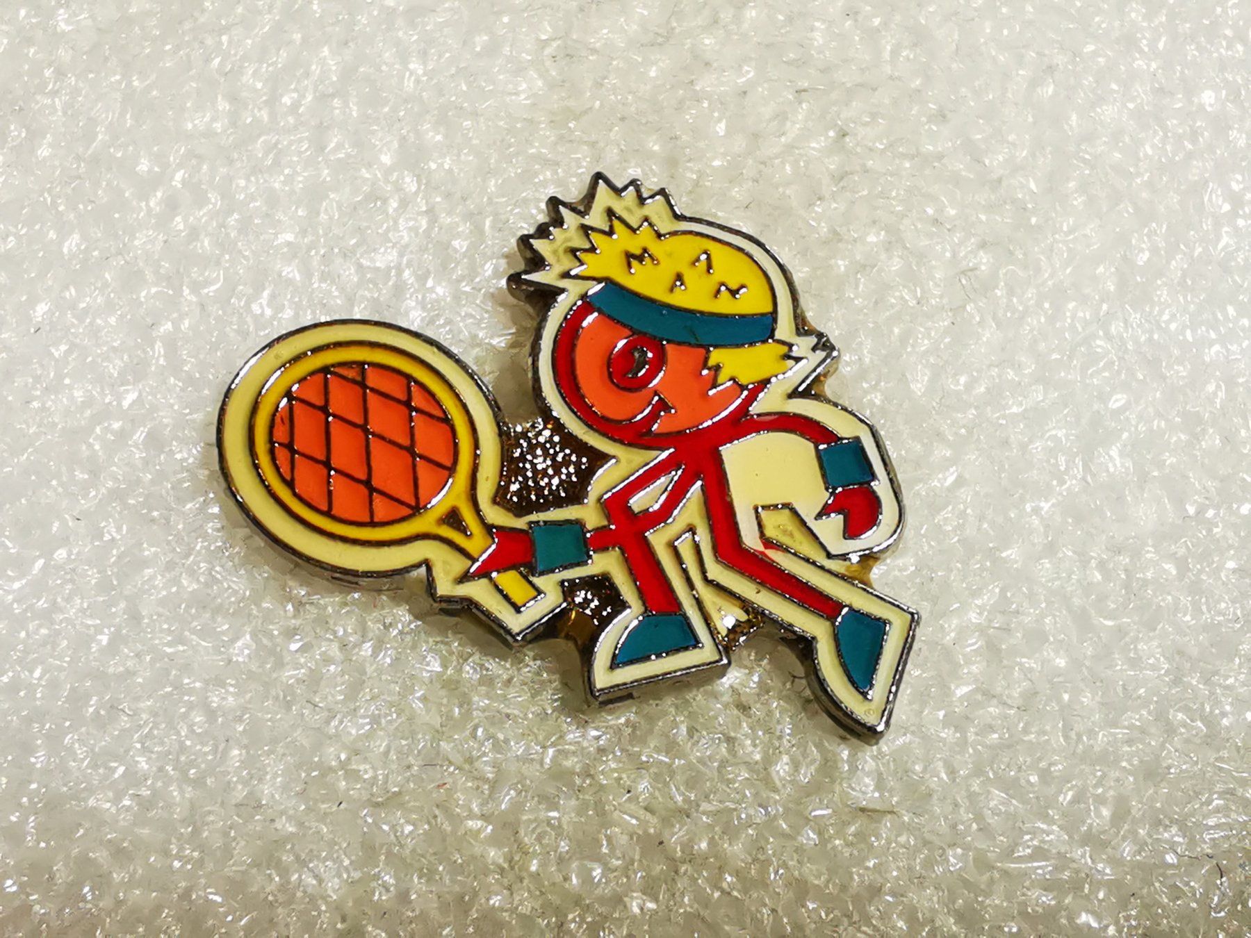Placchette & Badge: Ansteckpin 91: Tennis – Usato da Oppligen venduto da Pin-Fall-Shop