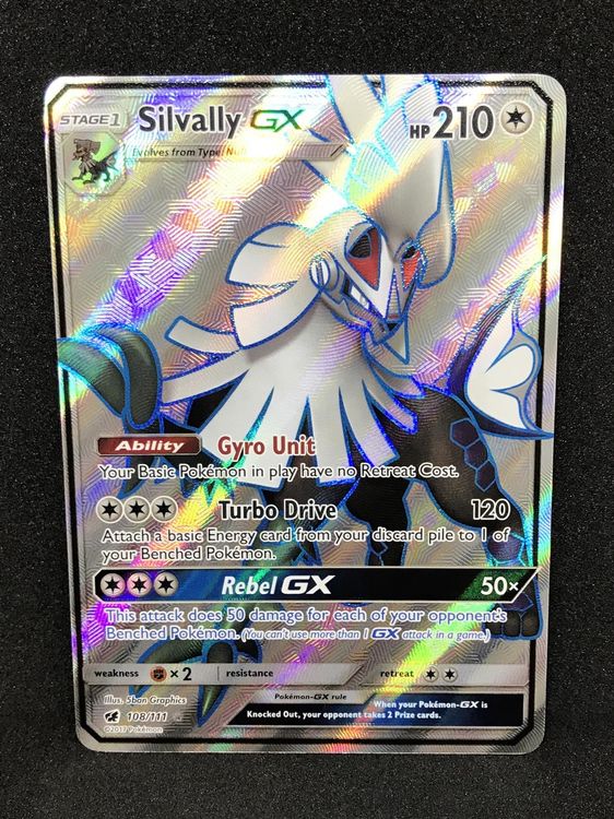 Silvally GX Full Art Carte Pokemon Acheter sur Ricardo