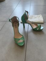 Sandales à talons en cuir repetto