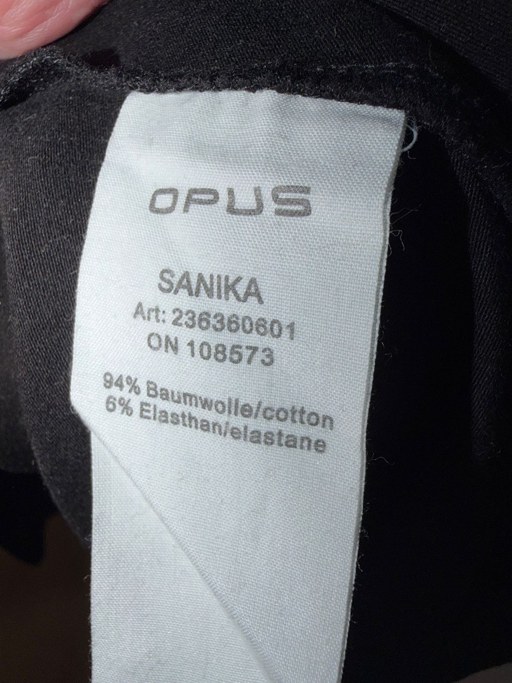 Opus T-shirt: Opus Shirt schwarz 44 – Nuovo (secondo la descrizione) da Dornach venduto da samuti 2