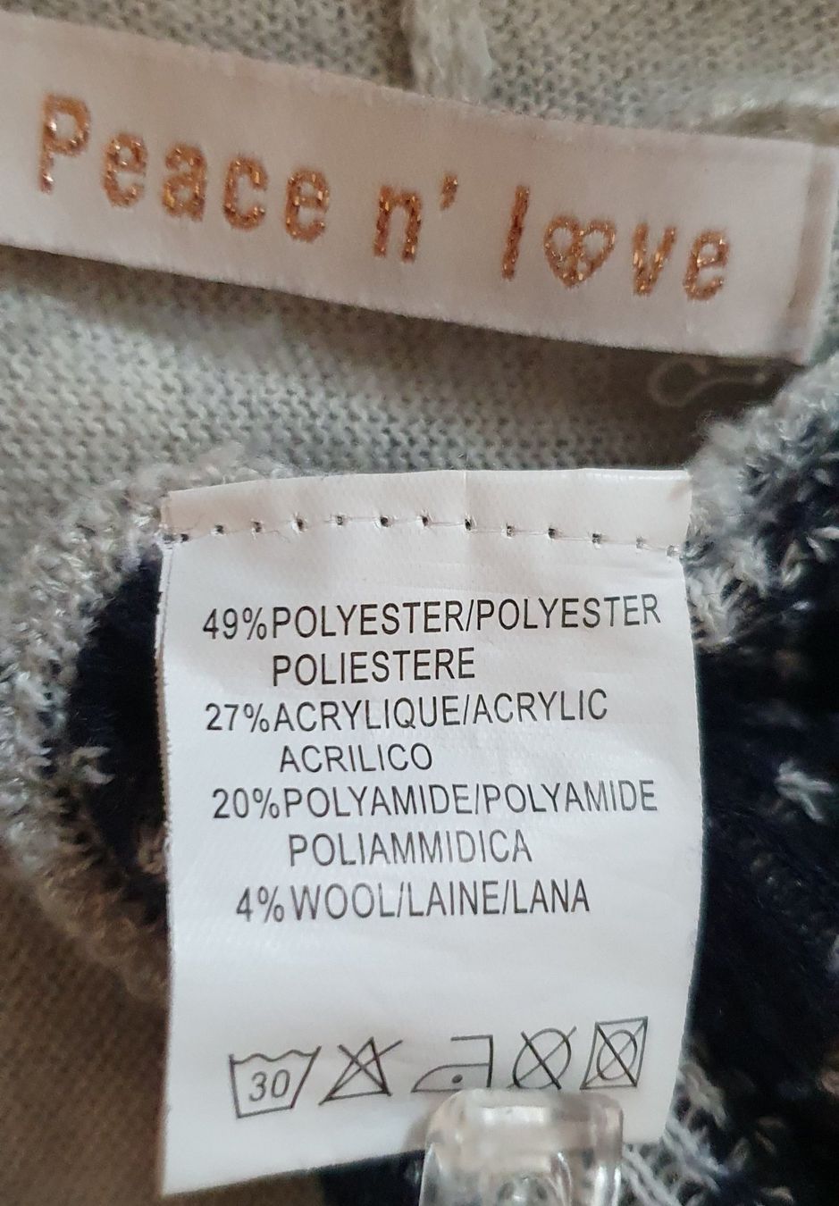 Gilets: Weste/Cape Peace n'love ONE Size – D'occasion à Niederbipp par fashionfuchs 4