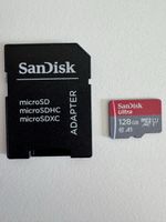 SanDisk Ultra microSDXC Speicherkarte 128GB mit Adapter