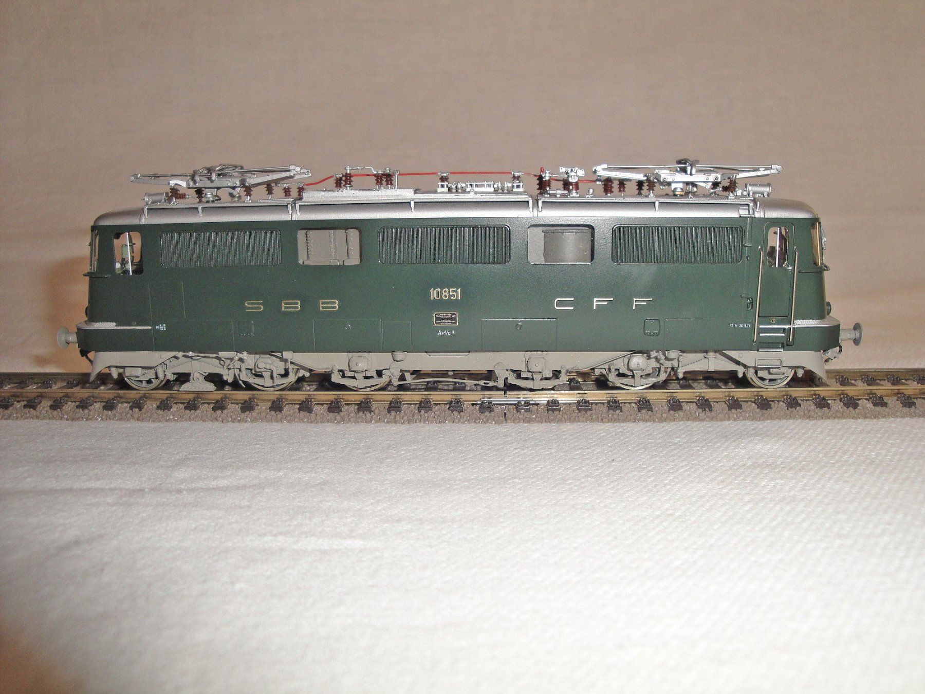 Lemaco Modellini di ferrovie: Lemaco SBB-Dreisystemlok Ae 4/6 III 10851 – Nuovo e nell'imballaggio originale da Wolfwil venduto da heinzs3575