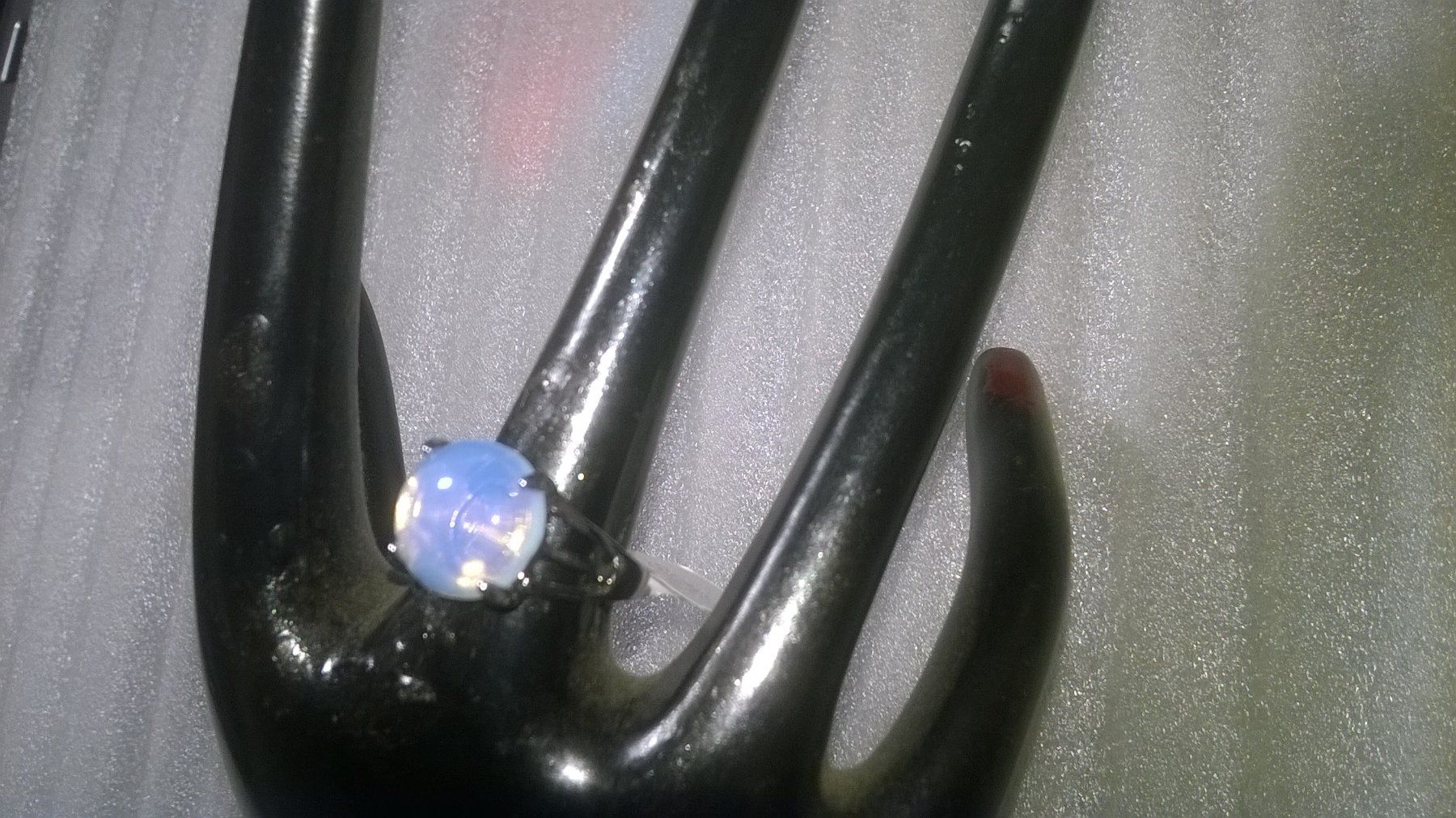 Ringe: ring modeschmuck mit emetation mondstein,,,glanzig – Neu (gemäss Beschreibung) aus Basel von bijoutrie_4 3