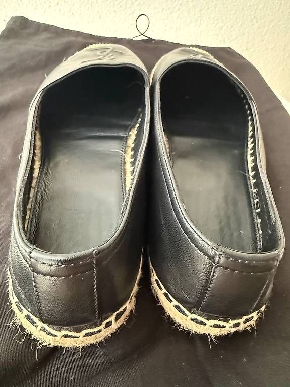 Saint Laurent Scarpe da donna: Saint Laurent Espardille Schwarz 37 leder – Usato da Zürich venduto da justynapl 3