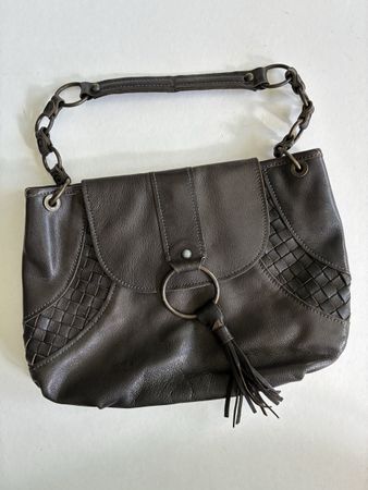 Edle Leder Handtasche aus Japan