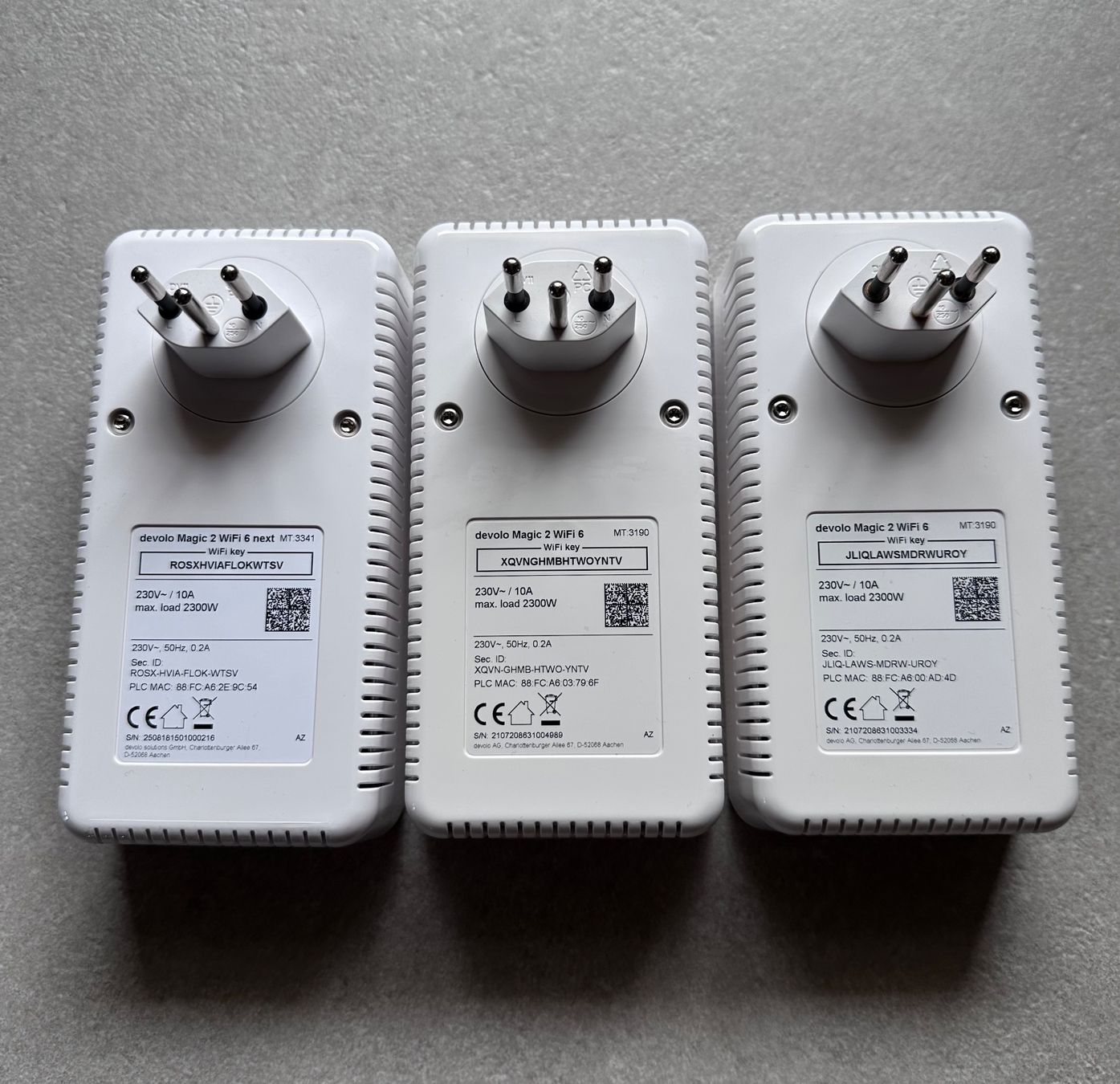 Devolo Unità & Adattatore: Devolo Magic 2 WIFI 6 next Erweiterungsadapter 3er-Set – Usato da Brittnau venduto da alfine 1