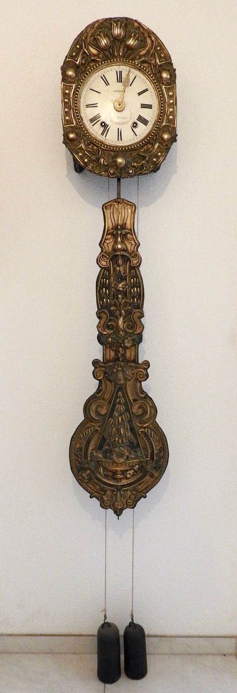 Orologi: Comtoise Prunkuhr (Burgunder) antik – Usato da Eggersriet venduto da Wiese61