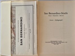 SAN BERNARDINO-Strasse  -  PTT Bern - (1951)
