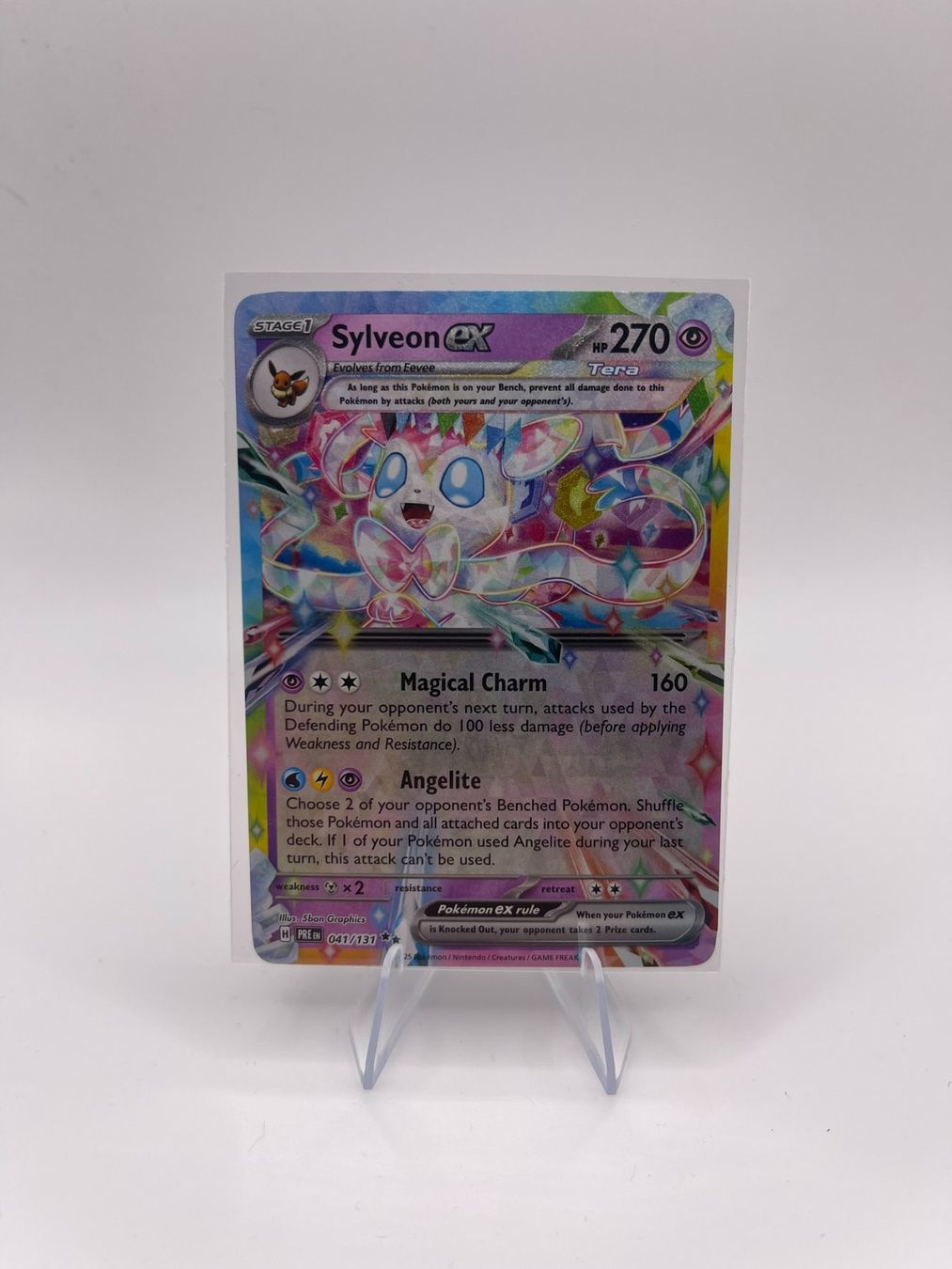 Pokémon Carte collezionabili: Pokemon: Sylveon ex 041/131 – Usato da Märstetten venduto da AlienNova
