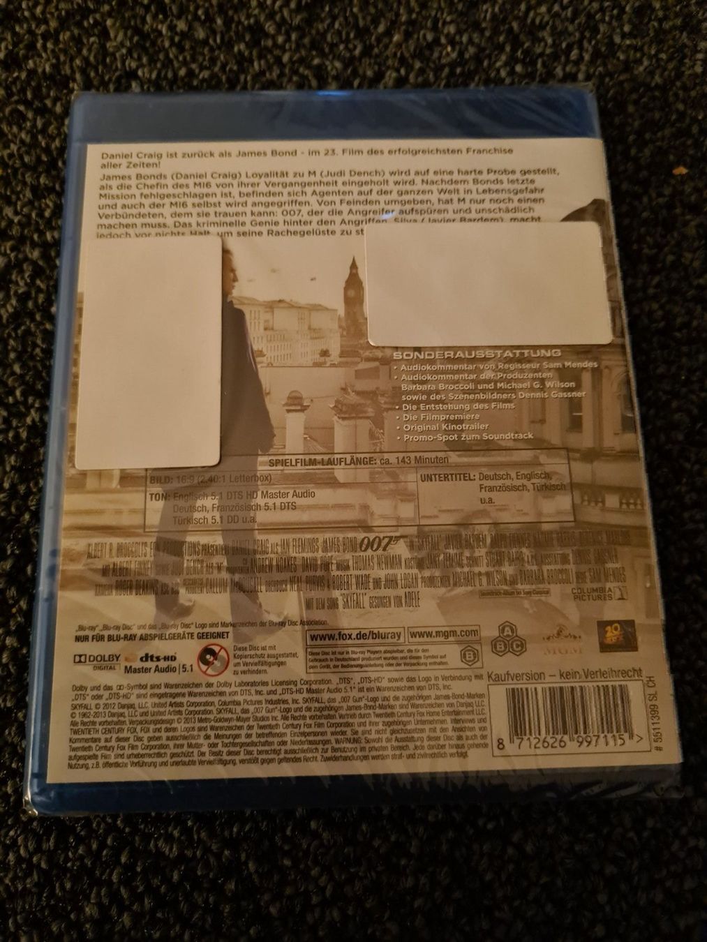 Alle DVDs: SKYFALL 007 – Neu und originalverpackt aus Ruswil von jan_bxl5 1