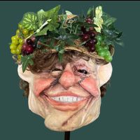 Fasnachtsmasken Larven Grinden. gratis Versand