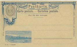 Entier postal Zürich, Kantonale Gewerbeausstellung 1894