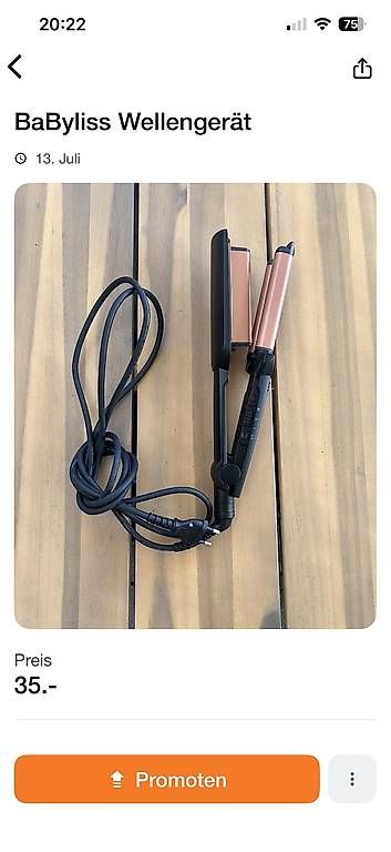 Lockenstäbe & Haarglätter: Wellengerät – Gebraucht aus Wohlen AG von lau_78gj