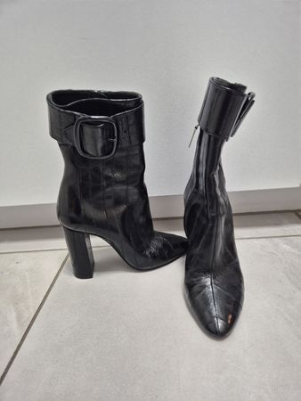 Saint Laurent Leder Stiefel Gr.37