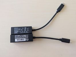 2x USB-C auf LAN Adapter Gigabit – Lenovo + ICY BOX