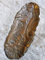 Antike Kupfer Reliefschale, China, oder Japan, ca 1890